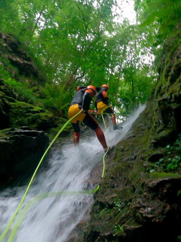 Descenso de barrancos nivel extremo
