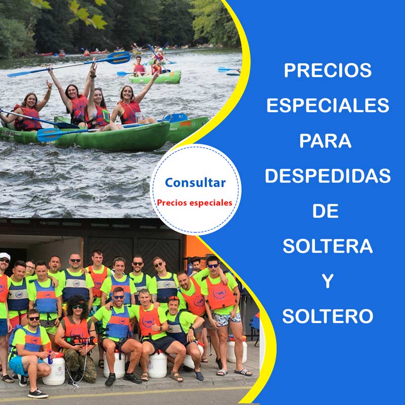 Despedidas de soltero y soltera y descenso del Sella